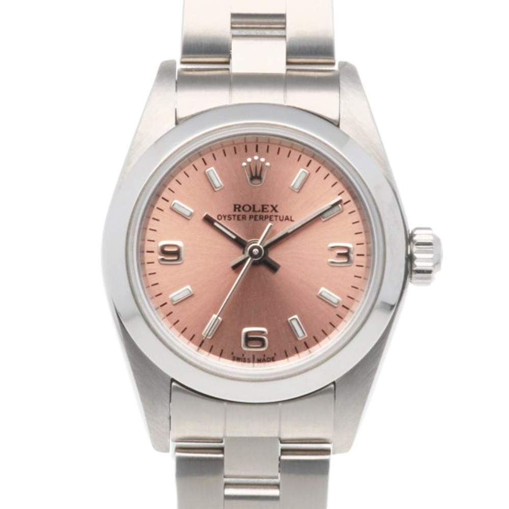 Rolex Oyster Perpetual Wristwatch, Stainless Steel, 76080, Automatic Winding,...